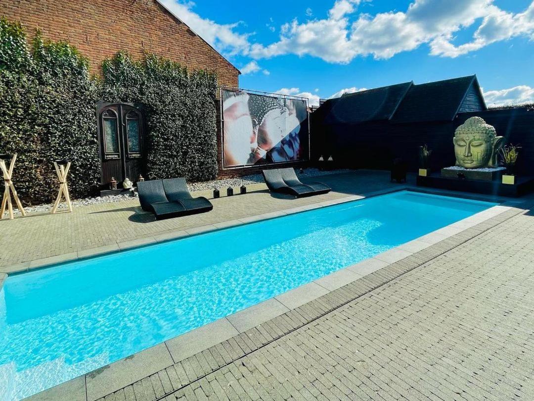 Maison Beau Bed & Breakfast Zonhoven Exterior foto